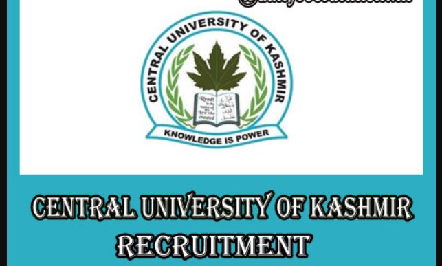 Central Kashmir University Jobs 2021 Salary upto 40000