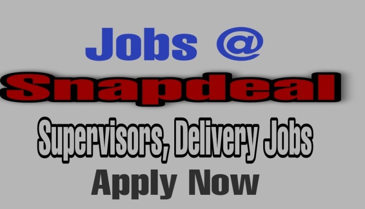 Snapdeal Delivery Boy Job Vacancy Srinagar Office Ganderbal Kashmir