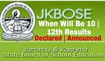 JKBOSE 10th Class Result 2022 2021 Search by name roll number Kashmir division Annual Regular Declared 
