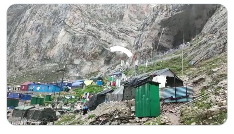 Amarnath Yatra floods news update Jammu Kashmir