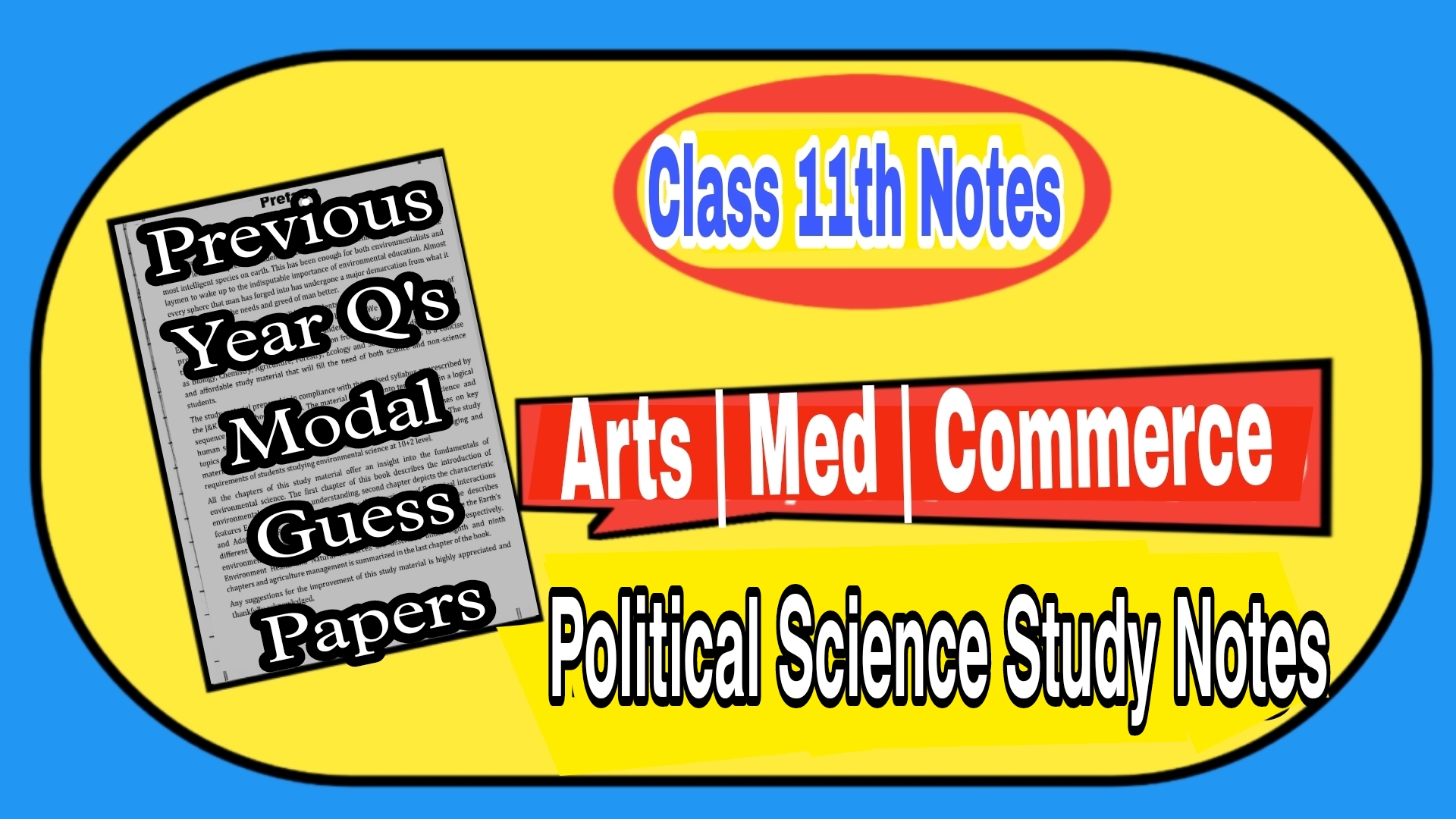Political science notes for Class 11 PDF Jkbose