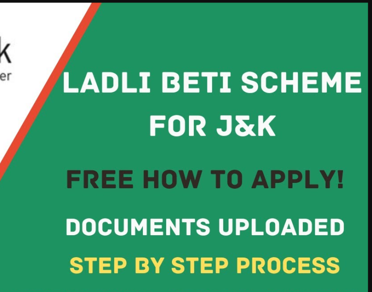 How to Apply J&K Ladli Beti Scheme: A Comprehensive Guide & Benefits